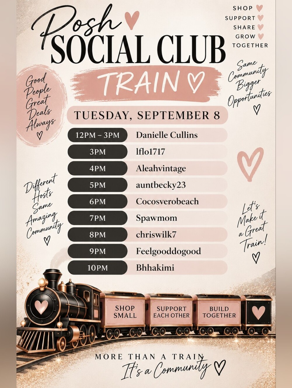 Join Me For Solo Live Event Posh Social Club 7pm Est Tues 9/8